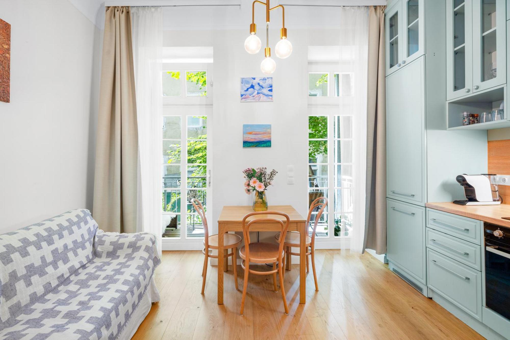 Central Vienna Apartment With Garden View Exterior foto